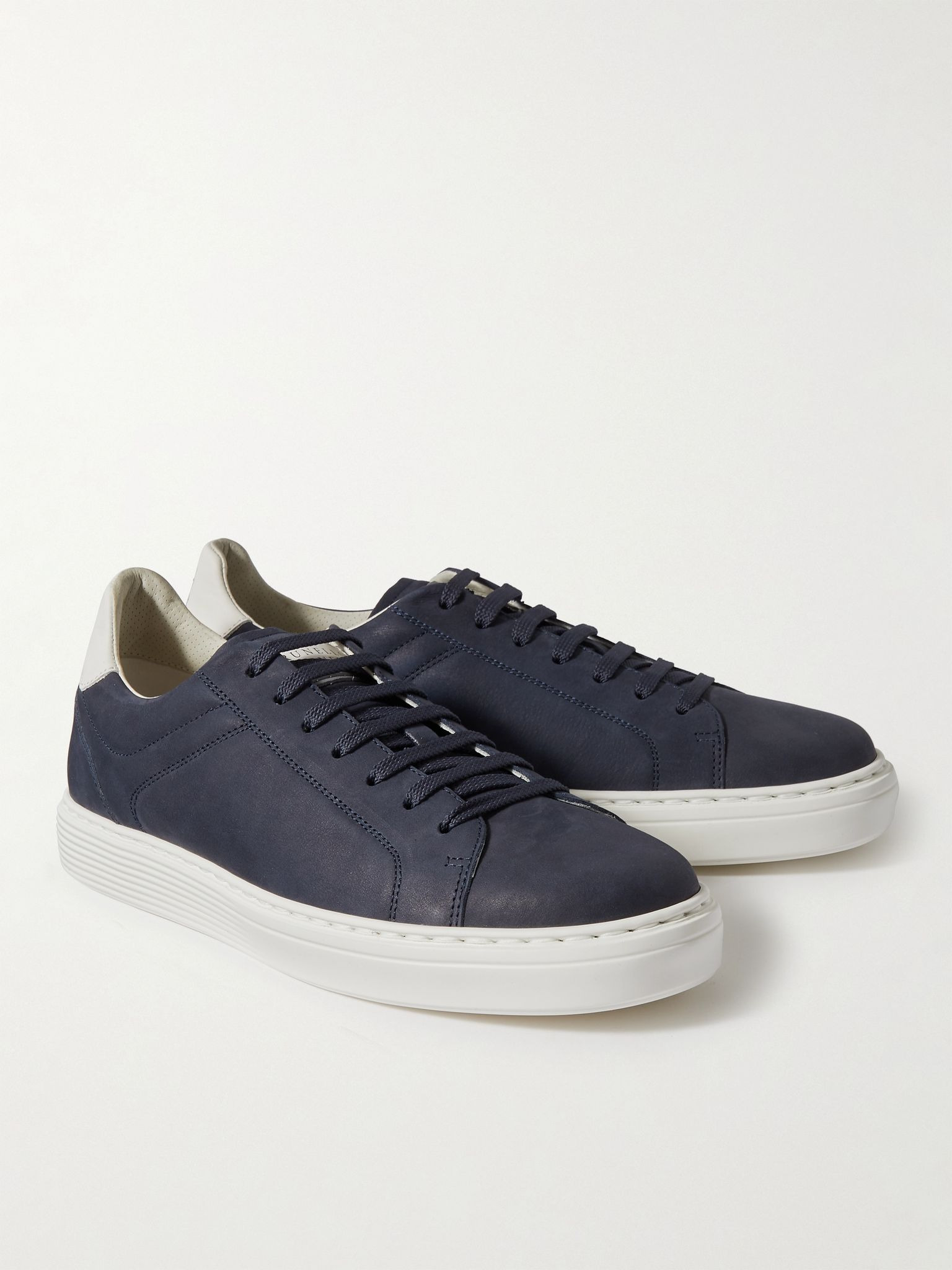 Nubuck Sneakers Navy - 3
