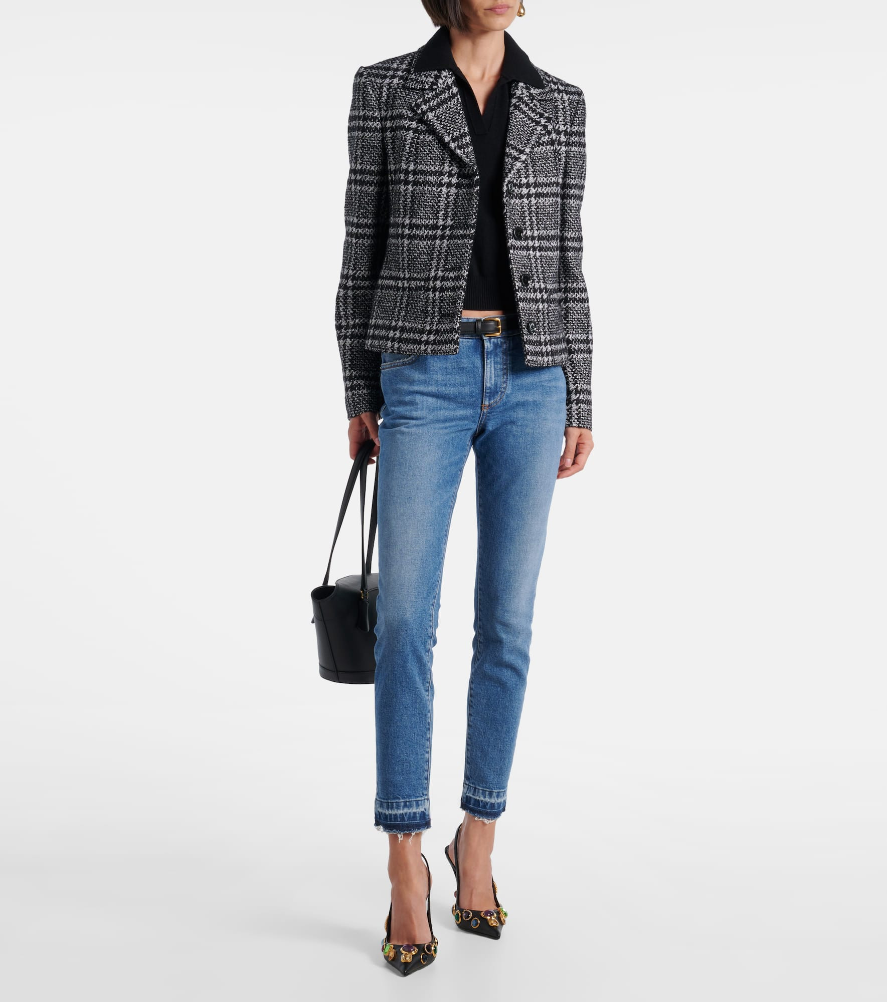 Mid-rise skinny jeans - 2