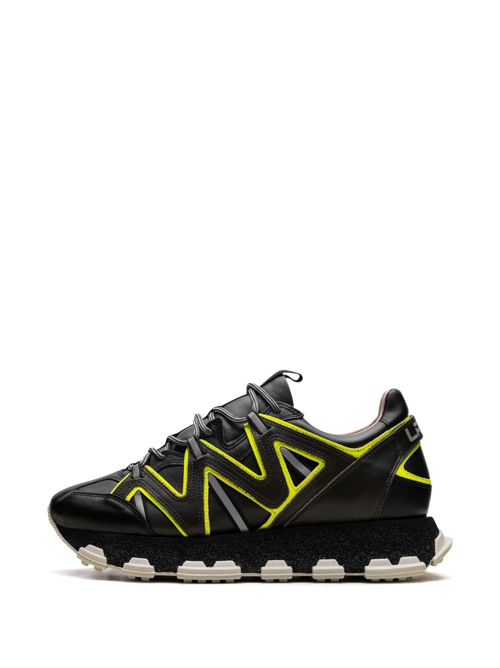 Trail-Tackling Lightning "Black/Lightning Yellow"" sneakers - 5