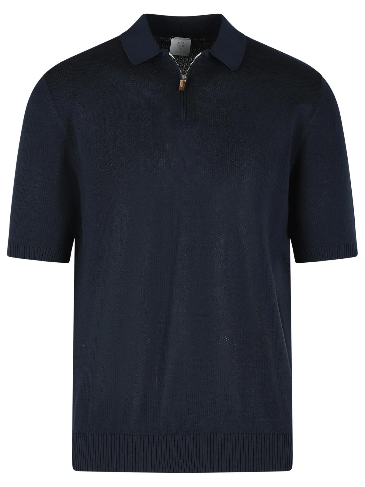 Eleventy Polo Shirt In Blue Cotton Men - 1