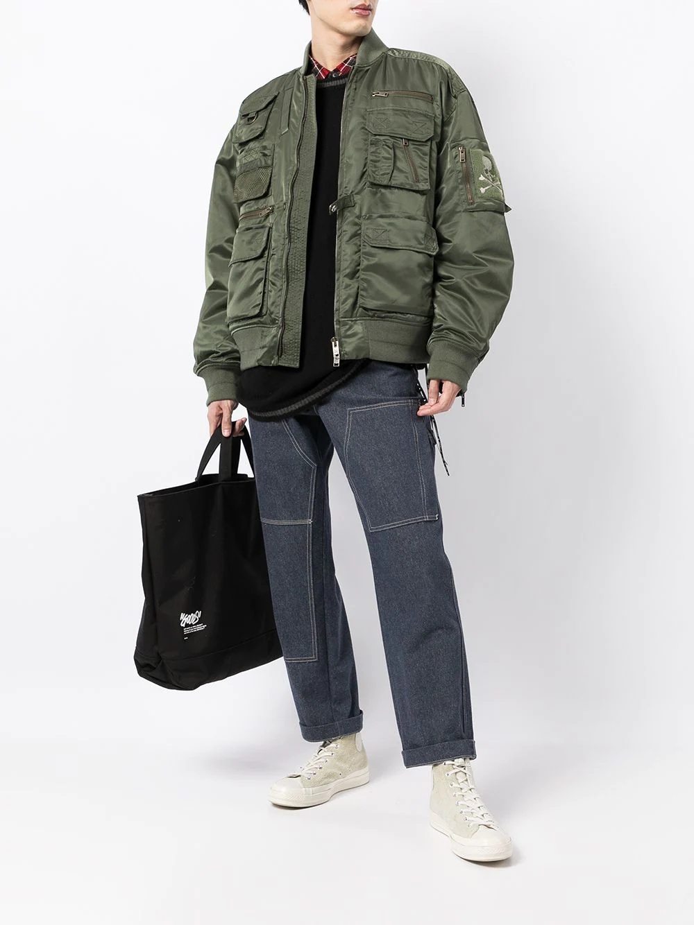 multi-patch cargo jacket - 2