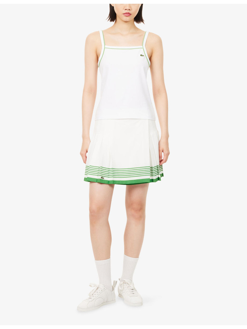LACOSTE Logo-Patch Cotton-Modal Jersey Tank Top outlook
