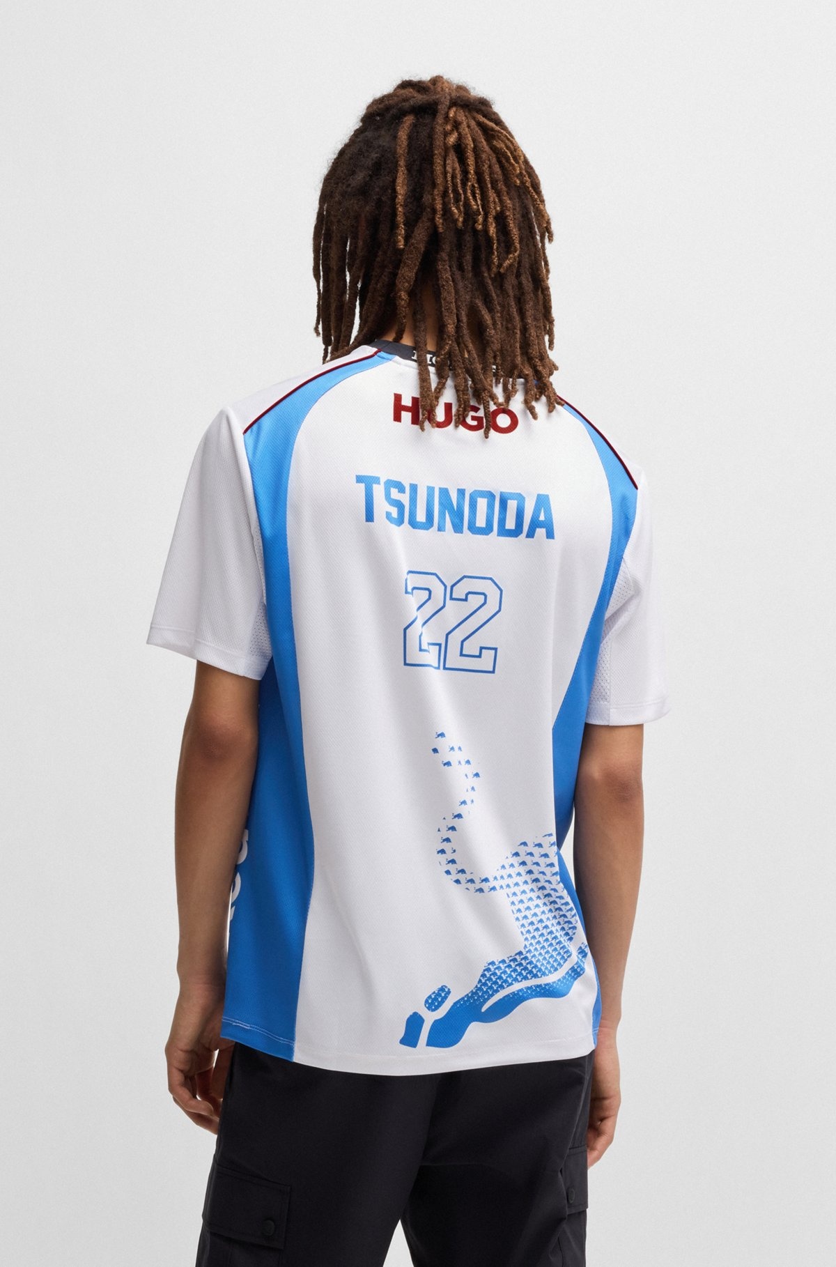 HUGO X VCARB FANWEAR T-SHIRT WITH YUKI TSUNODA ARTWORK - 5