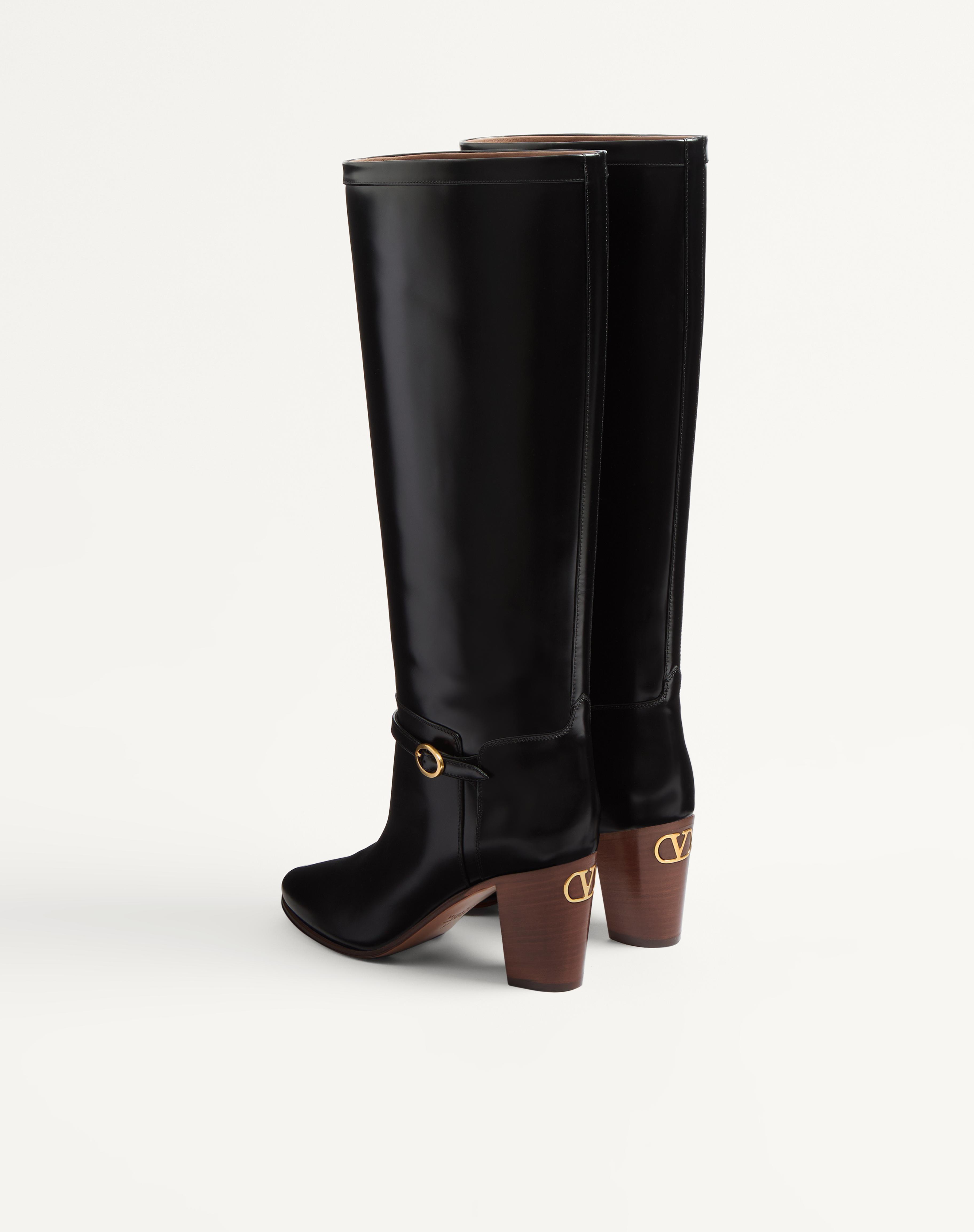 PATTIE CALFSKIN BOOT 75MM - 5