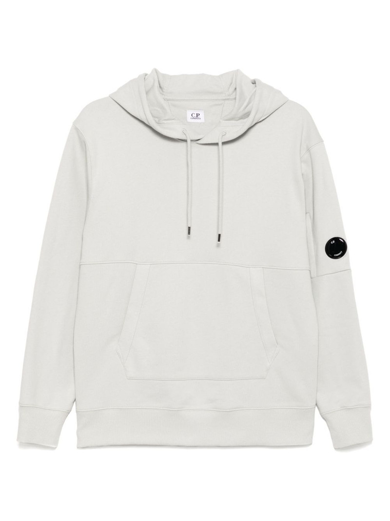 diagonal raised fleece hoodie 1