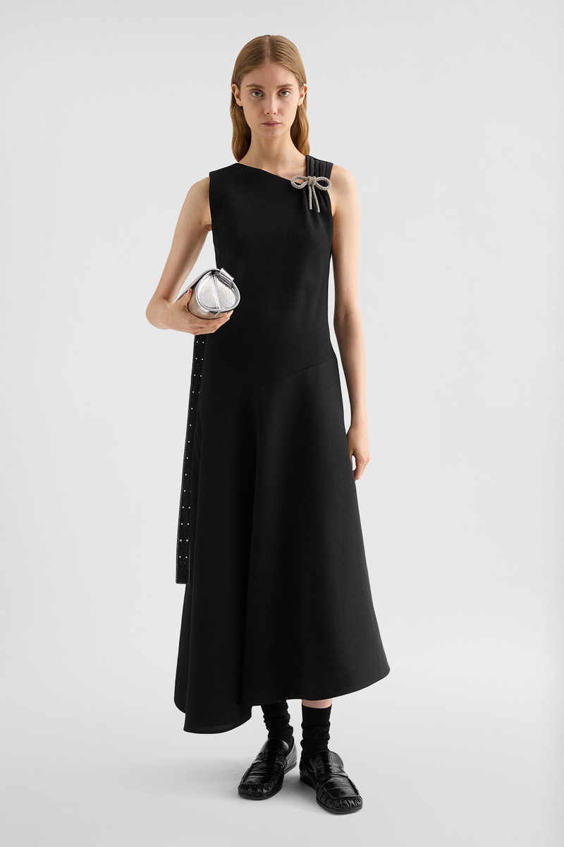 Jil Sander Silk Blend Evening Dress outlook