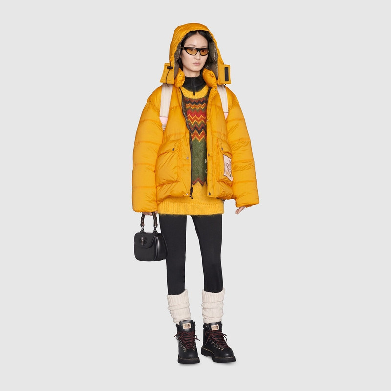 GUCCI The North Face x Gucci padded jacket outlook