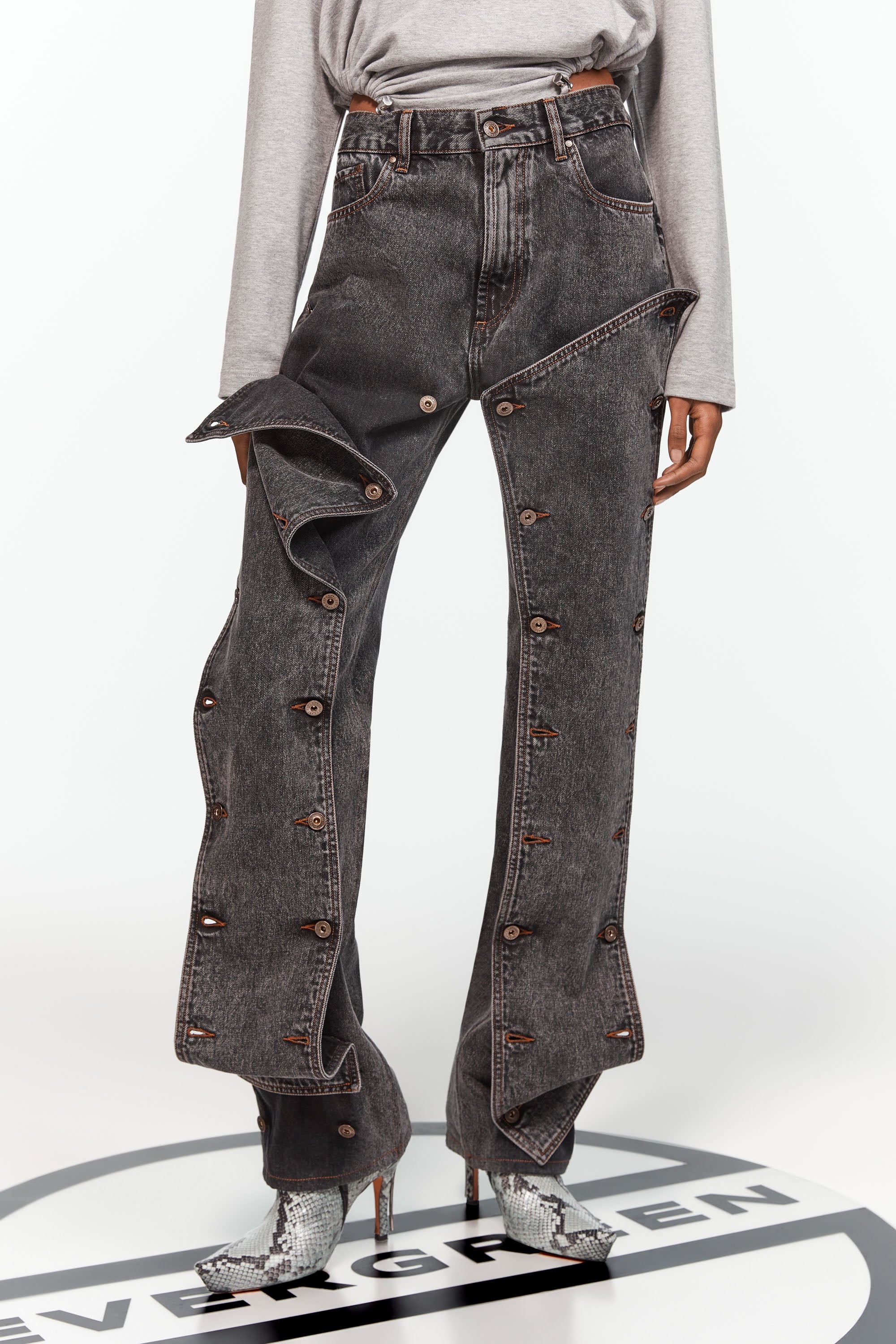 Evergreen Snap Off Jeans - 3