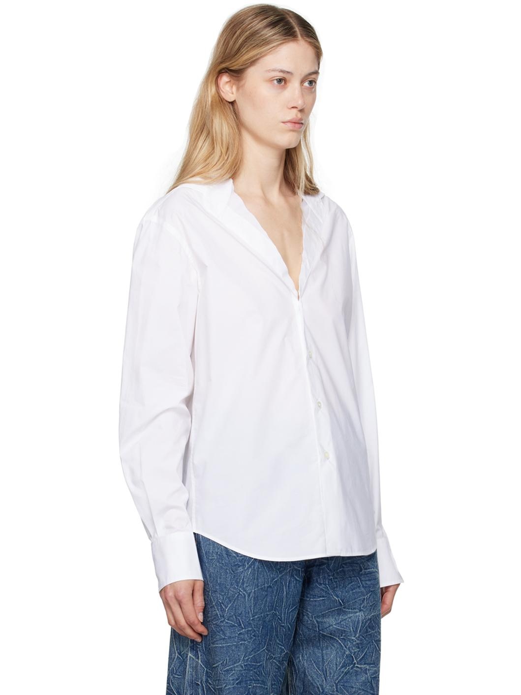 White Button Shirt - 2