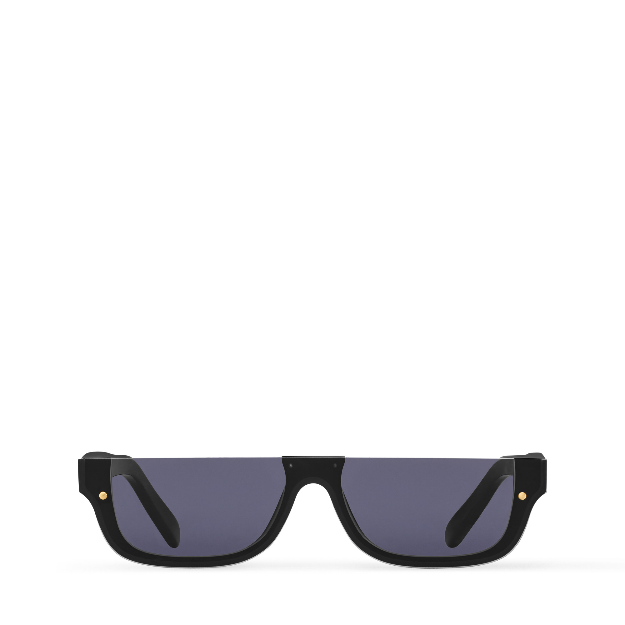 LV Script Rectangle Sunglasses - 2