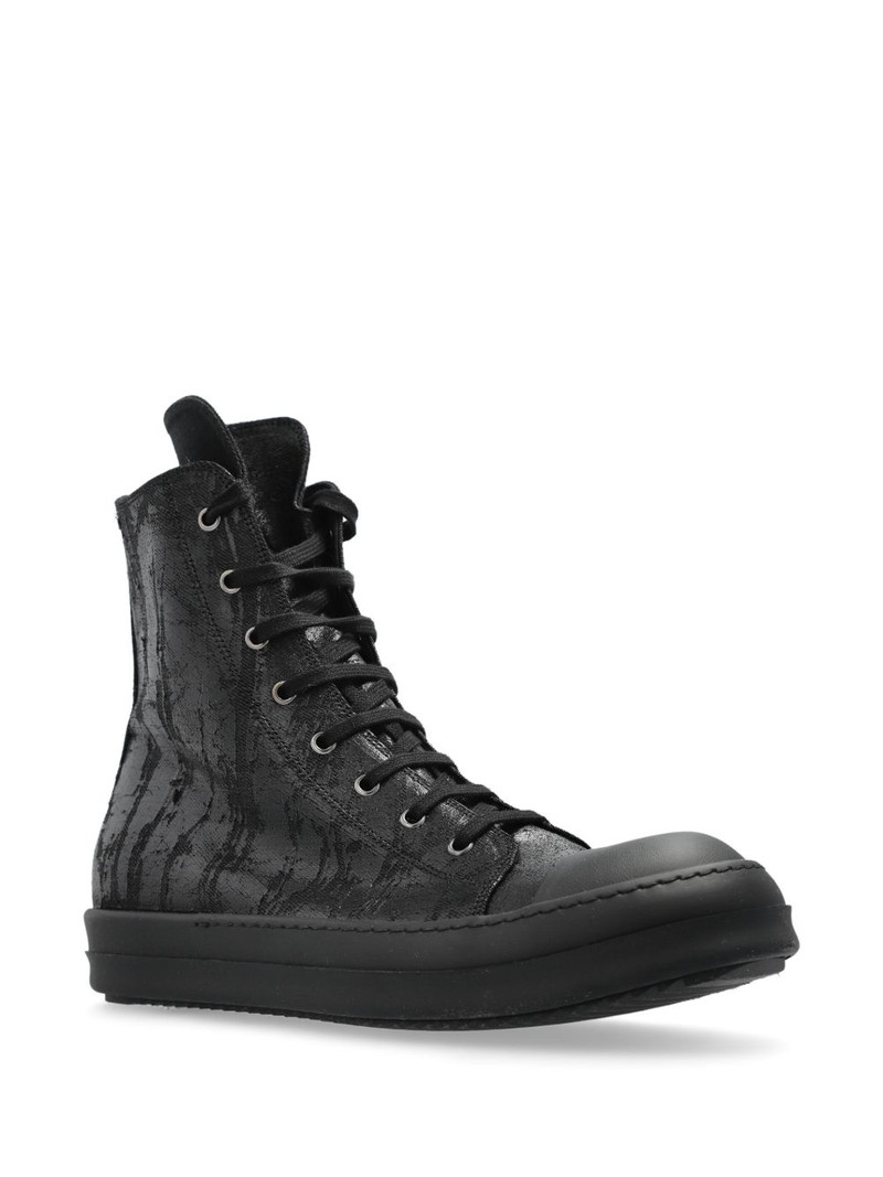 Rick Owens DRKSHDW brushed-finish sneakers outlook
