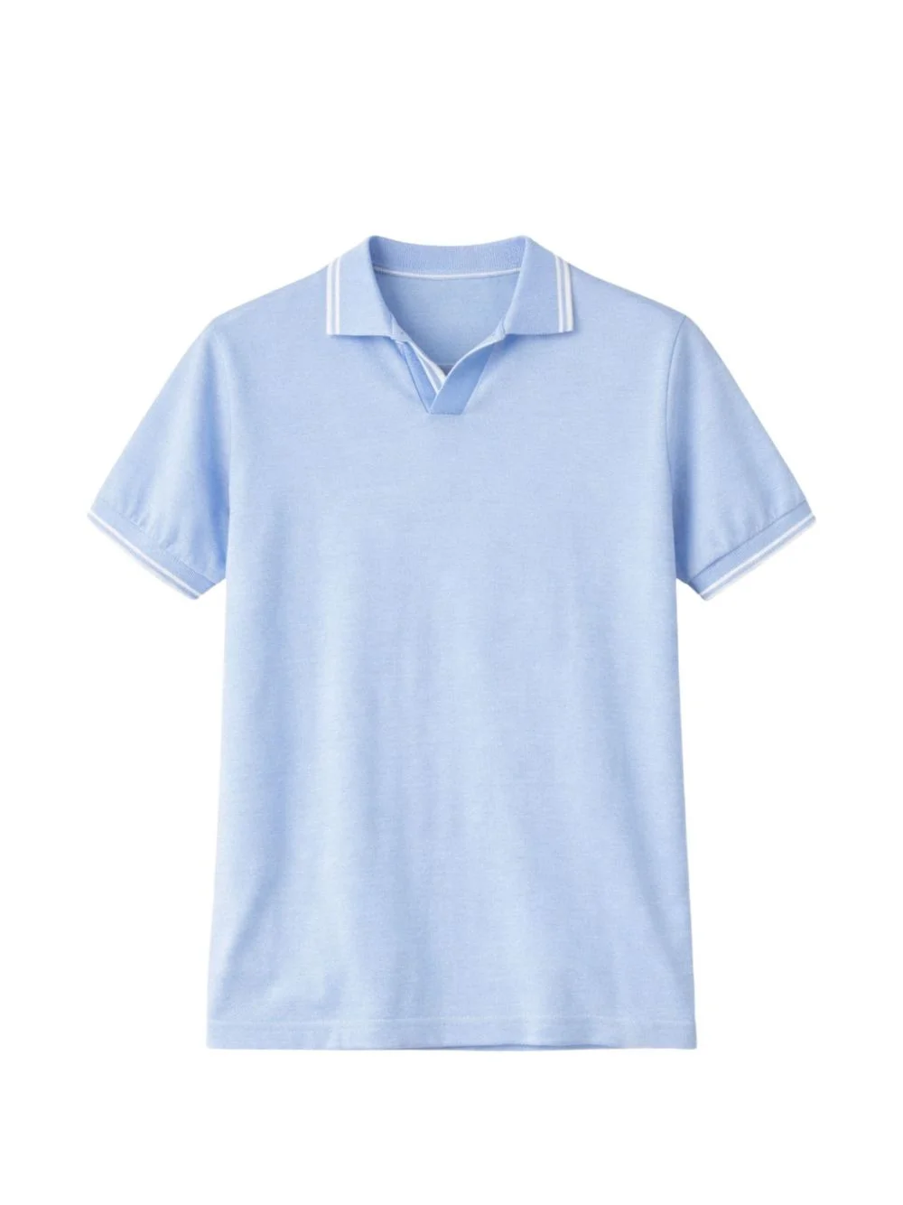 ribbed-details T-shirt - 1