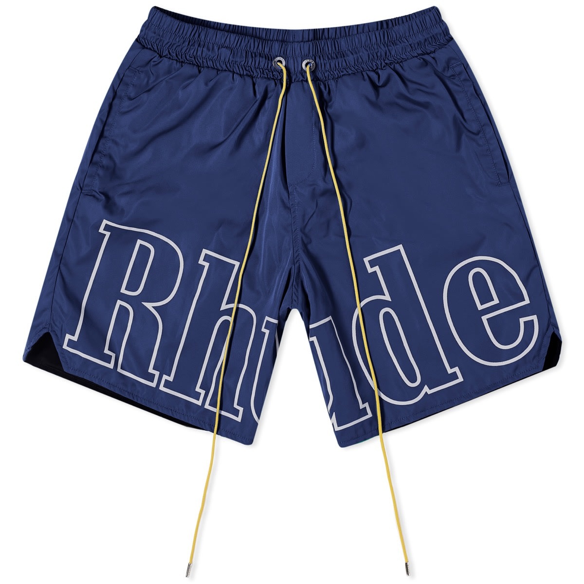 Rhude Logo Track Shorts - 1