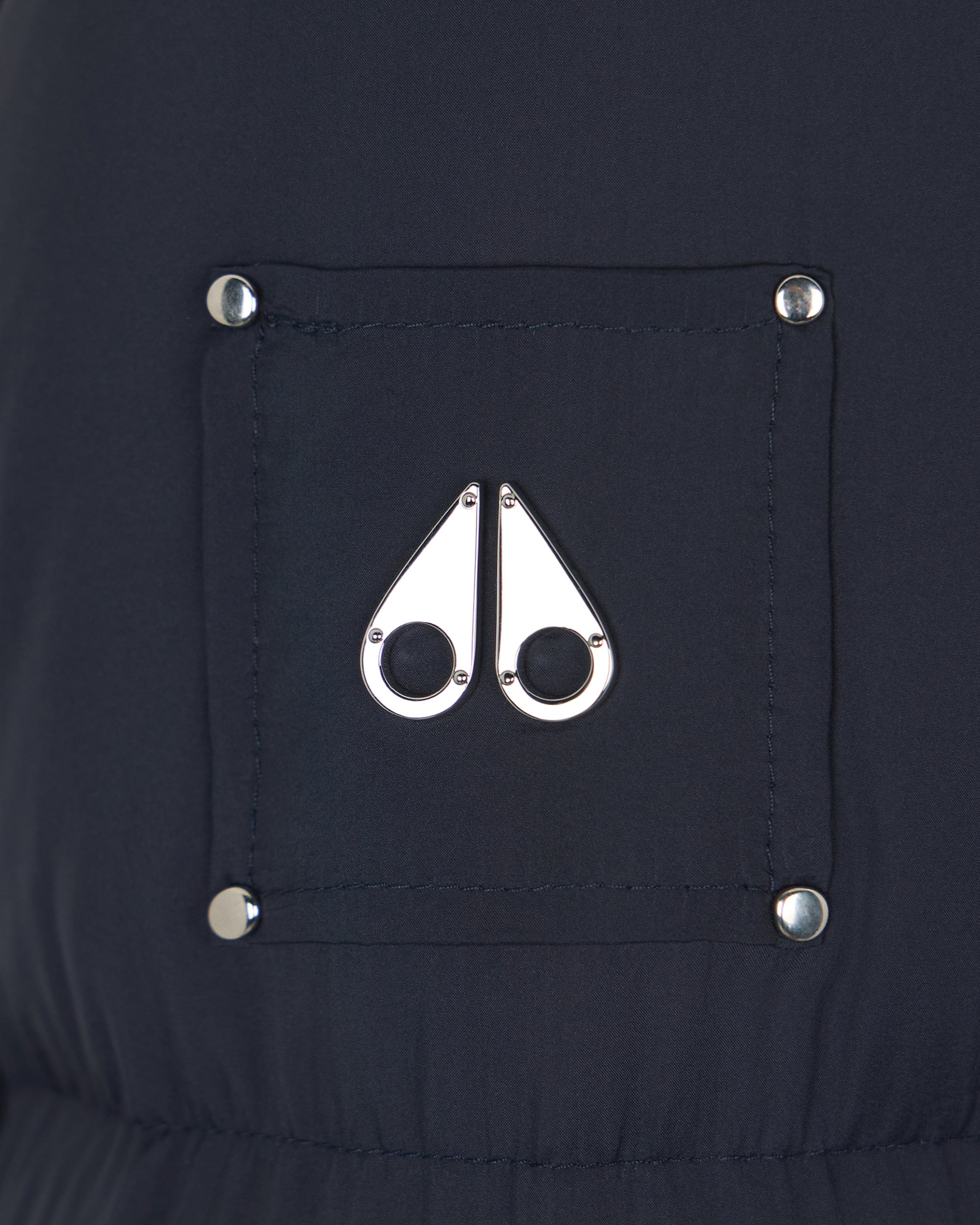 BELLE DUNE LONG SHEARLING TRIM PUFFER - 7