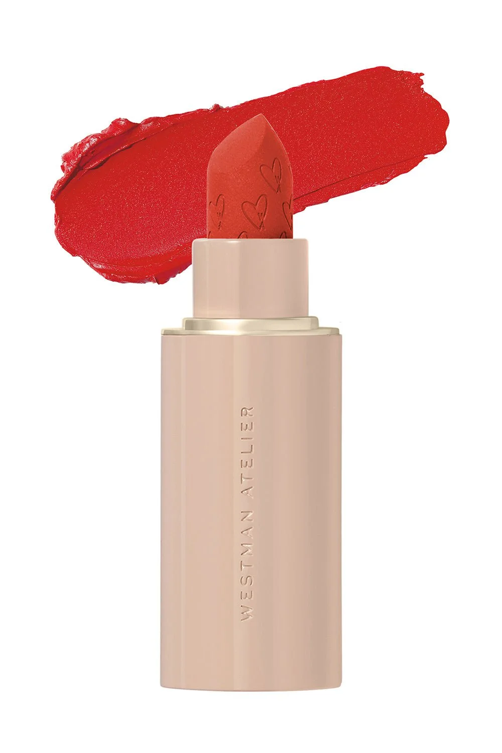 Lip Suede Matte Lipstick - Le Rouge Bright Tomato - 1
