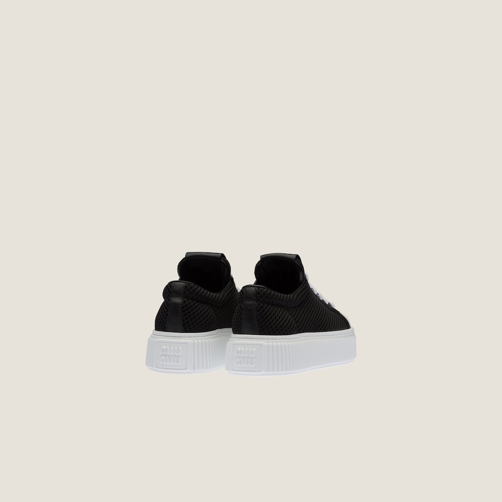 Mesh flatform sneakers - 2