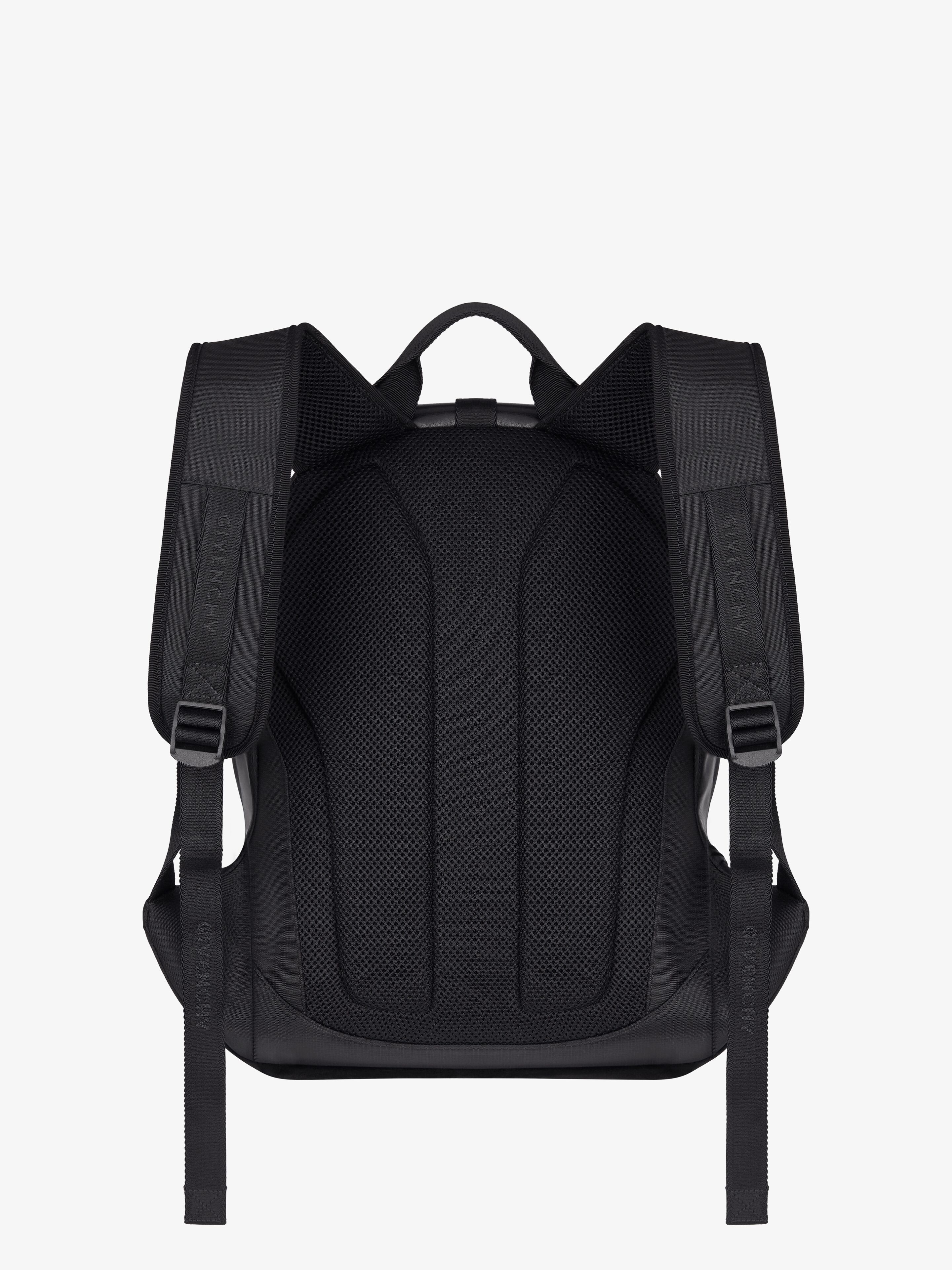 MEDIUM G-TRAIL BACKPACK IN NYLON AND LEATHER - 4