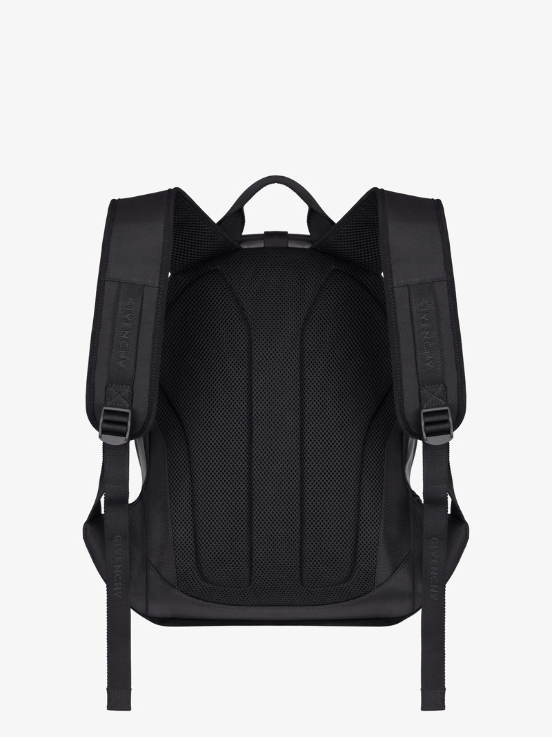 MEDIUM G-TRAIL BACKPACK IN NYLON AND LEATHER 4