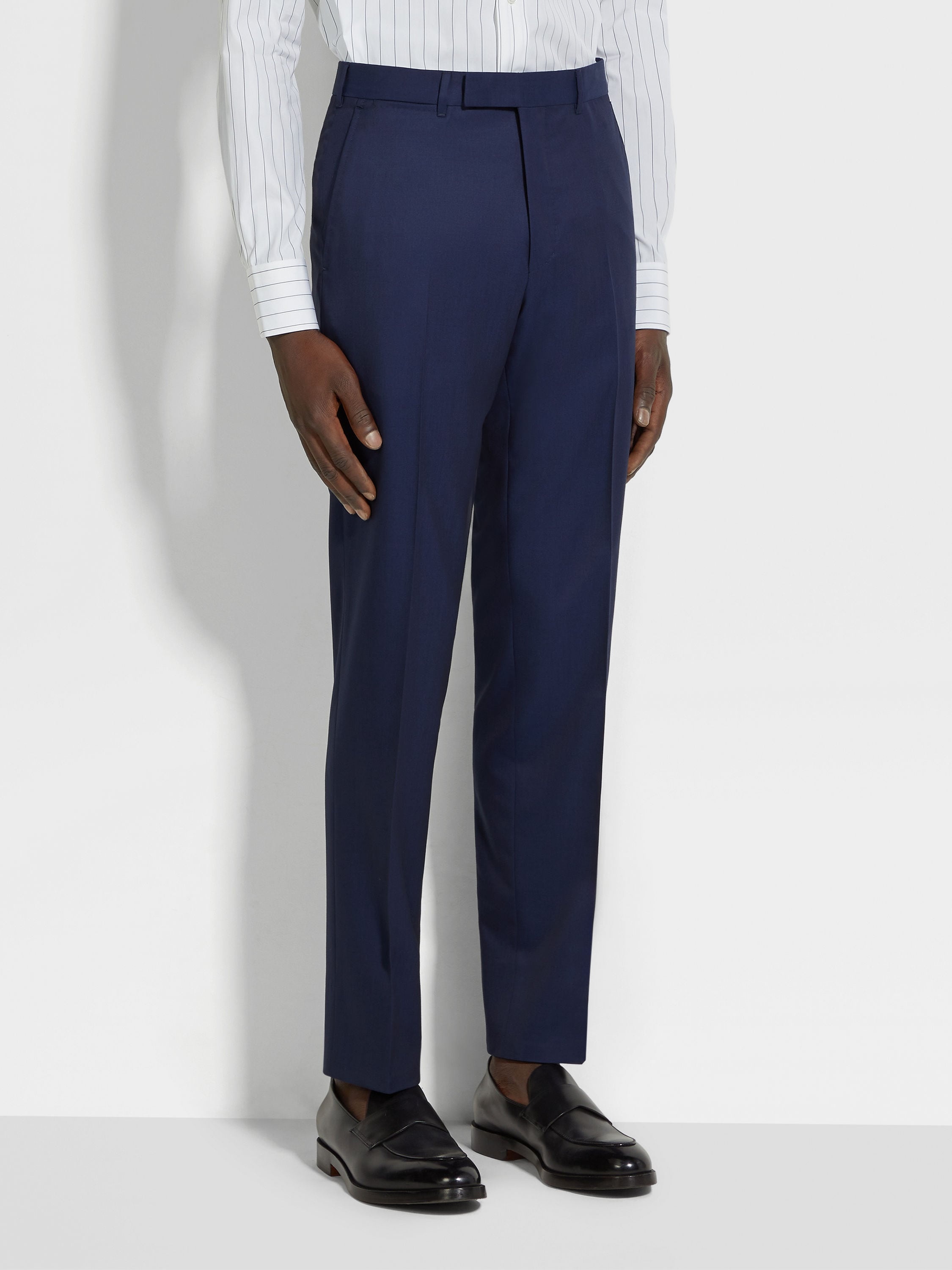 ELECTRIC BLUE CENTOVENTIMILA WOOL SUIT - 5