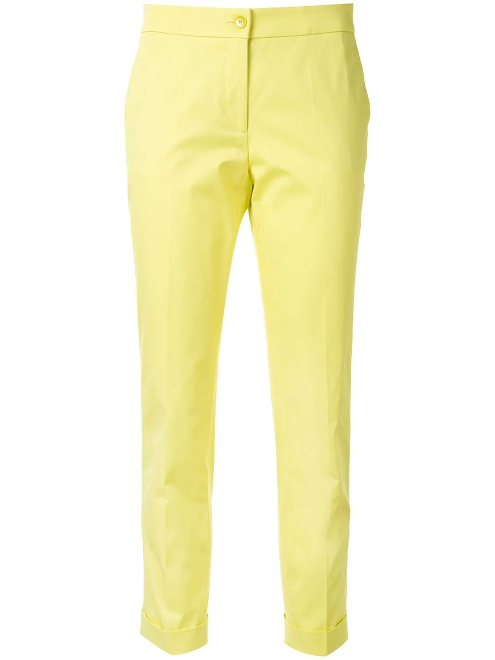 tailored-cut cropped trousers - 1