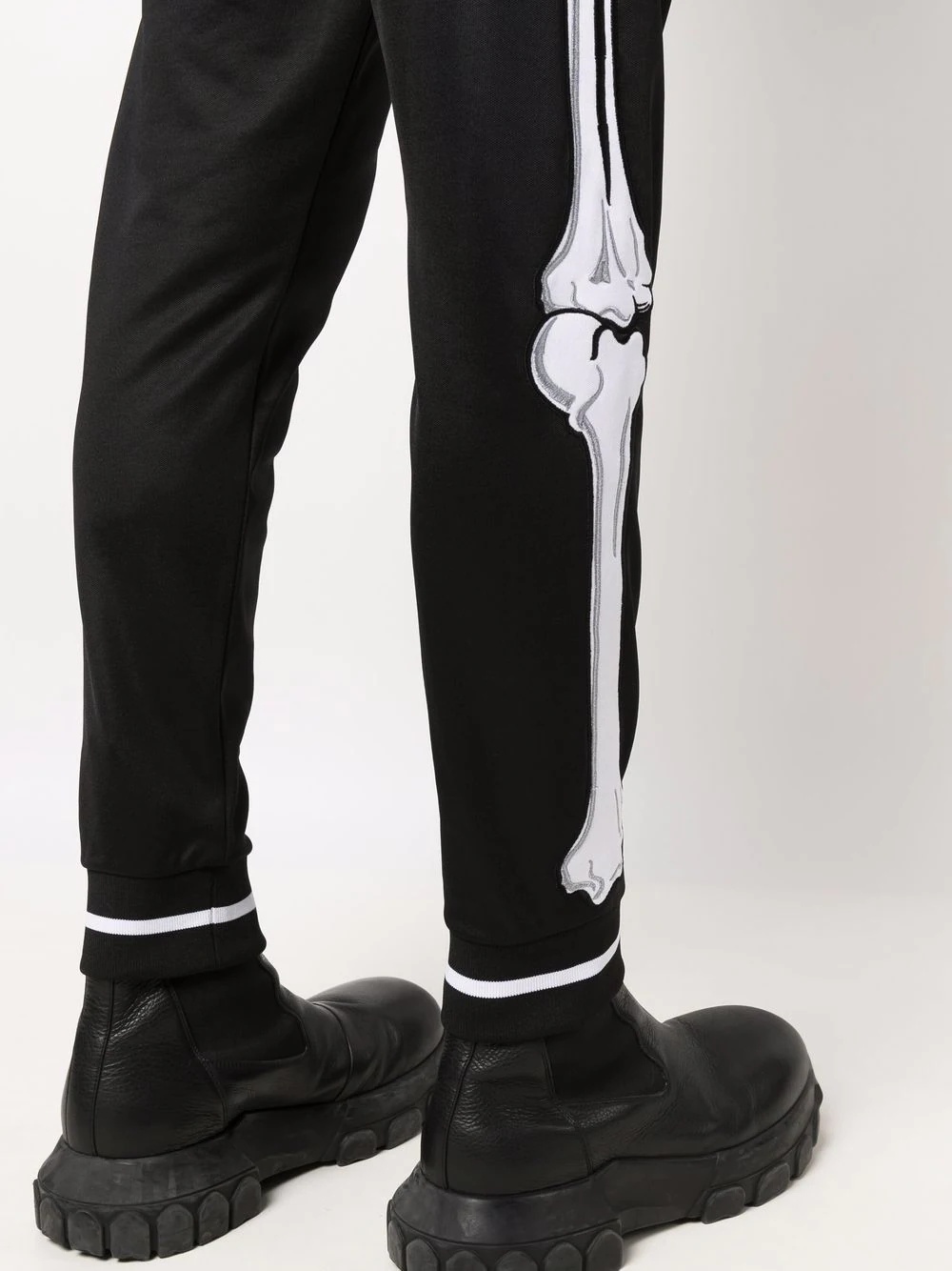 skeleton-print track pants - 6