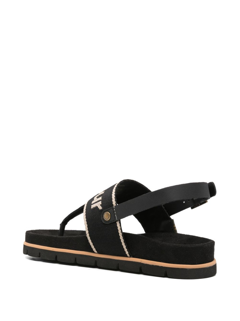 Lumley logo-embroidered slingback sandals 3