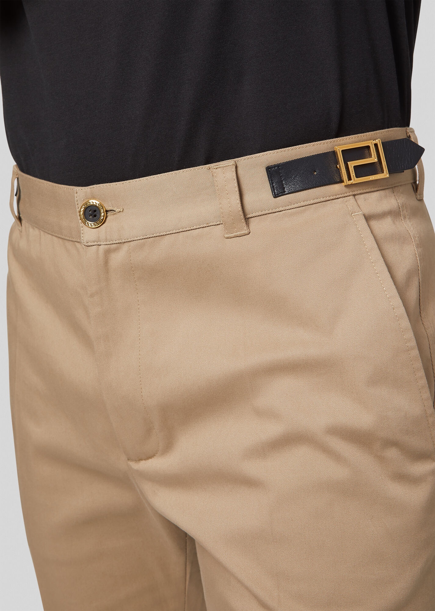 Meander Belt Accent Trousers - 2