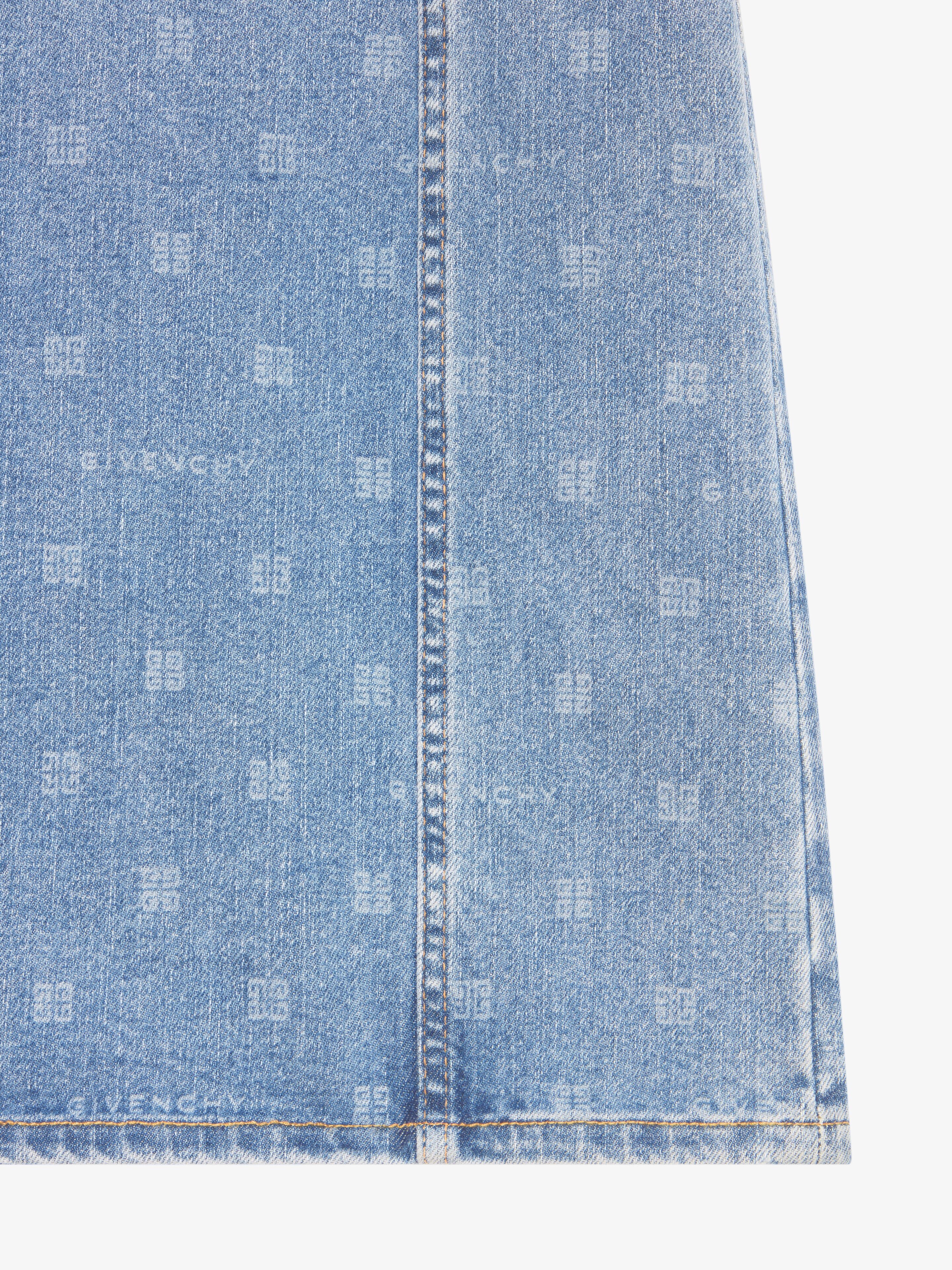 DRESS IN GIVENCHY 4G DENIM - 6