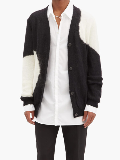 Ann Demeulemeester Panelled cotton-poplin shirt outlook