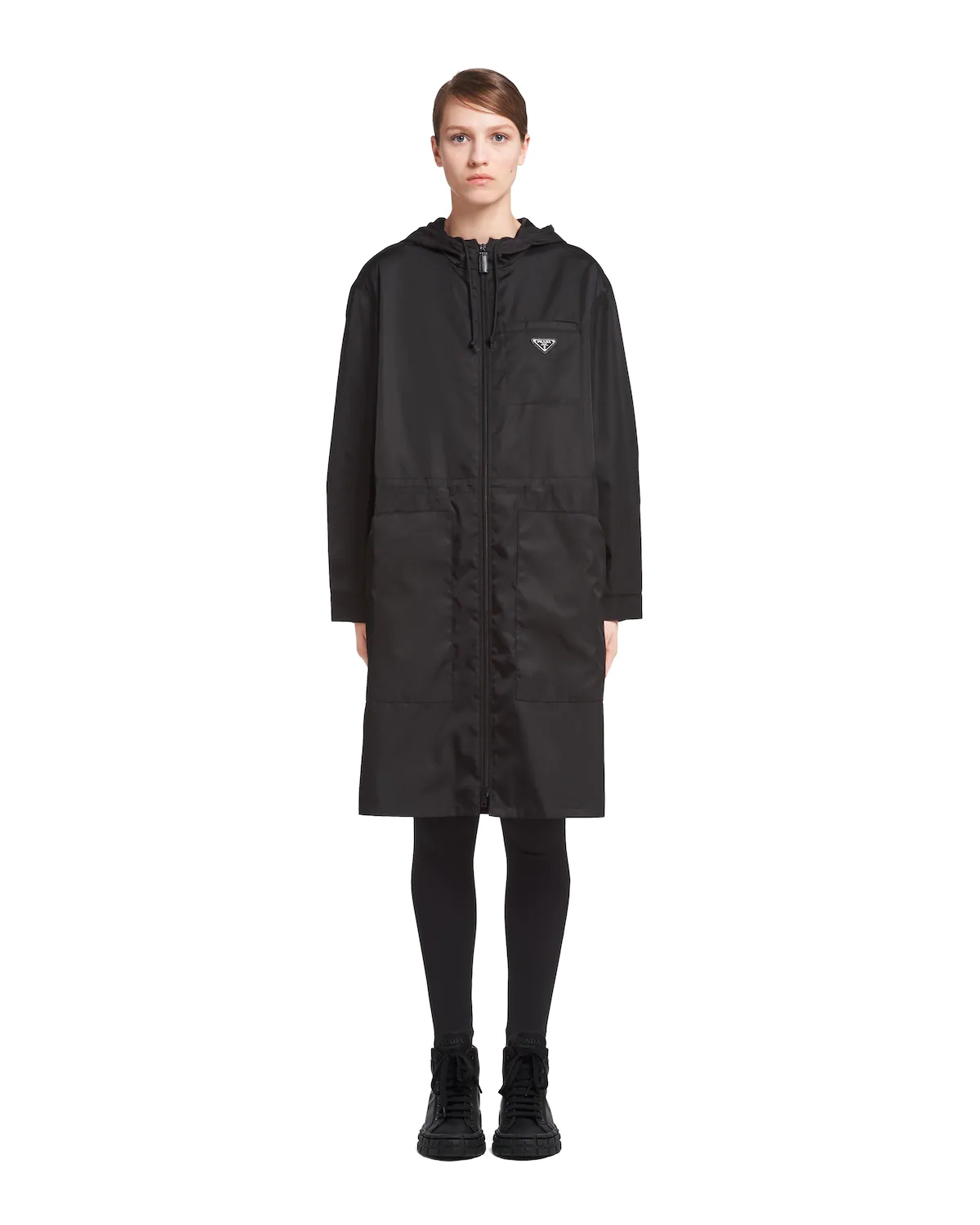 Re-Nylon Gabardine raincoat - 2