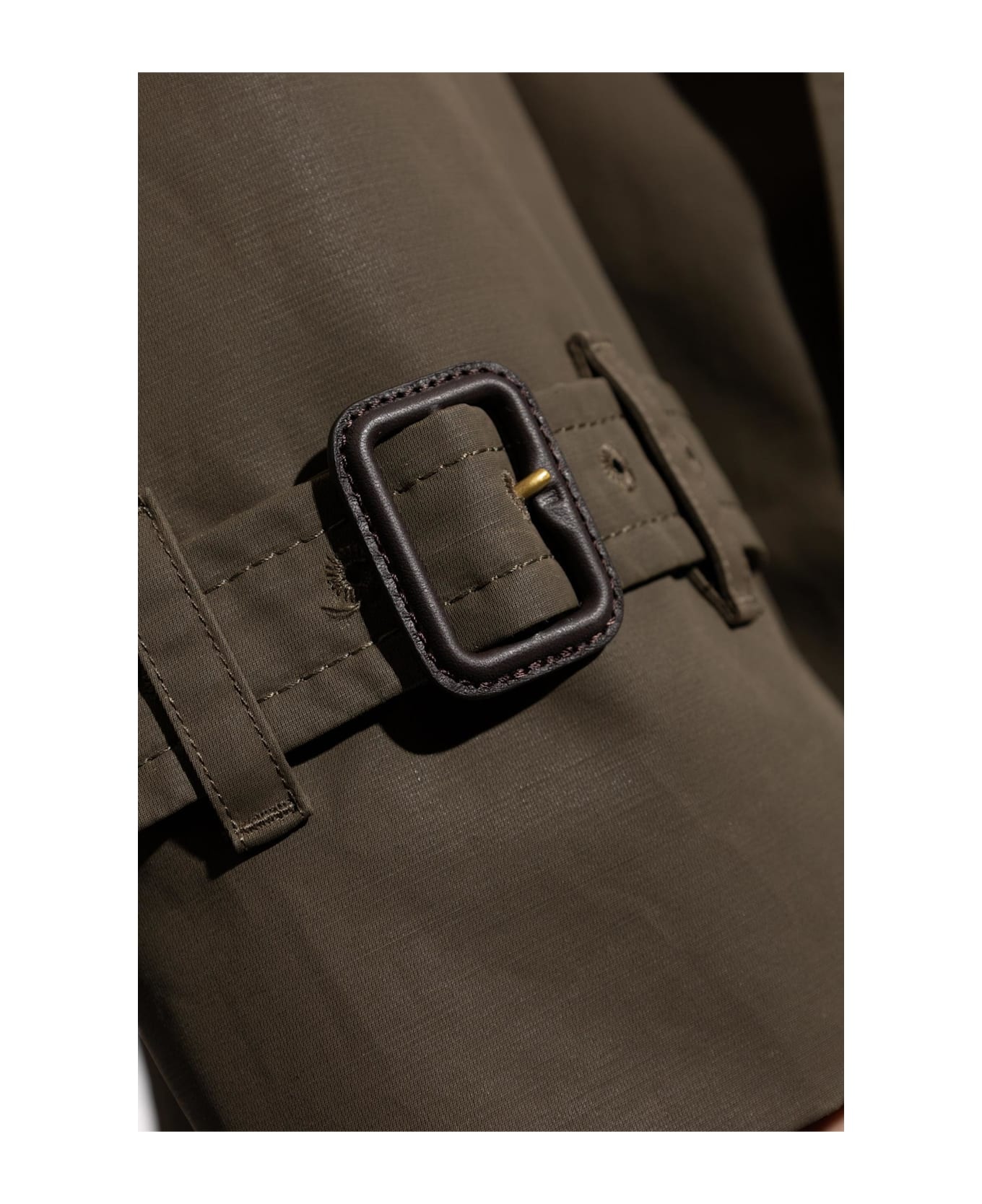 Burberry Trench Coat With Belt - 5
