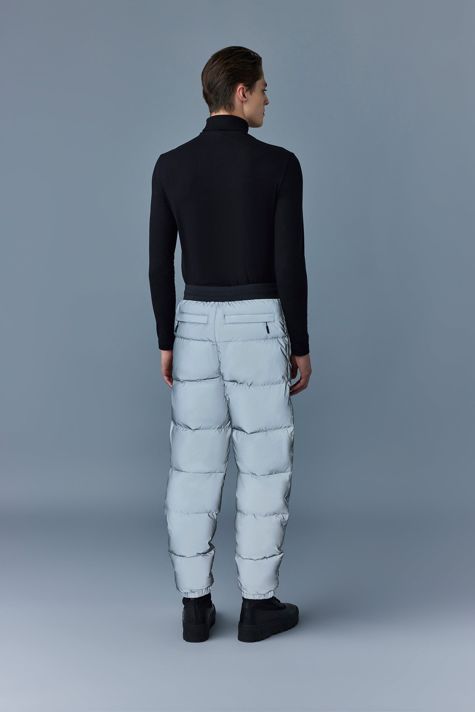 NELSON-RF Reflective down quilted ski pants - 5