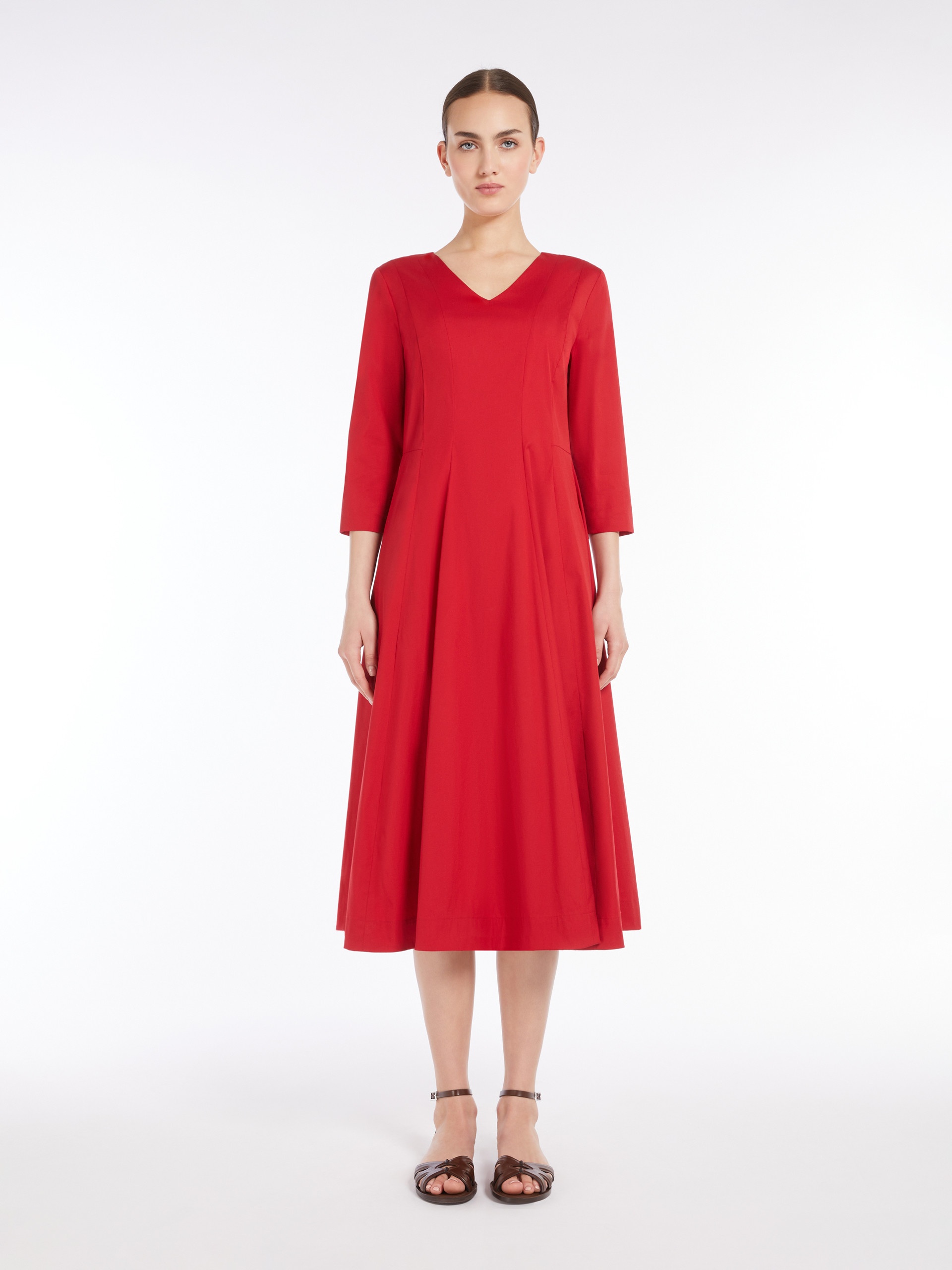 VIVIANA Cotton-poplin dress - 3