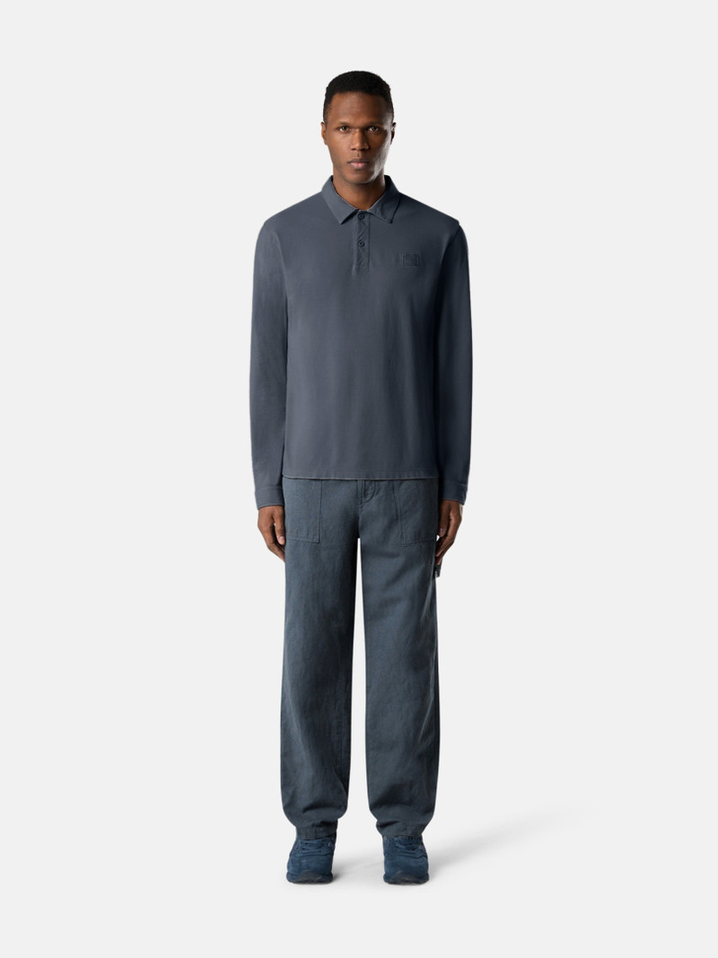 Stone Island 2200004 ORGANIC COTTON JERSEY CREPE_S.I. GHOST outlook