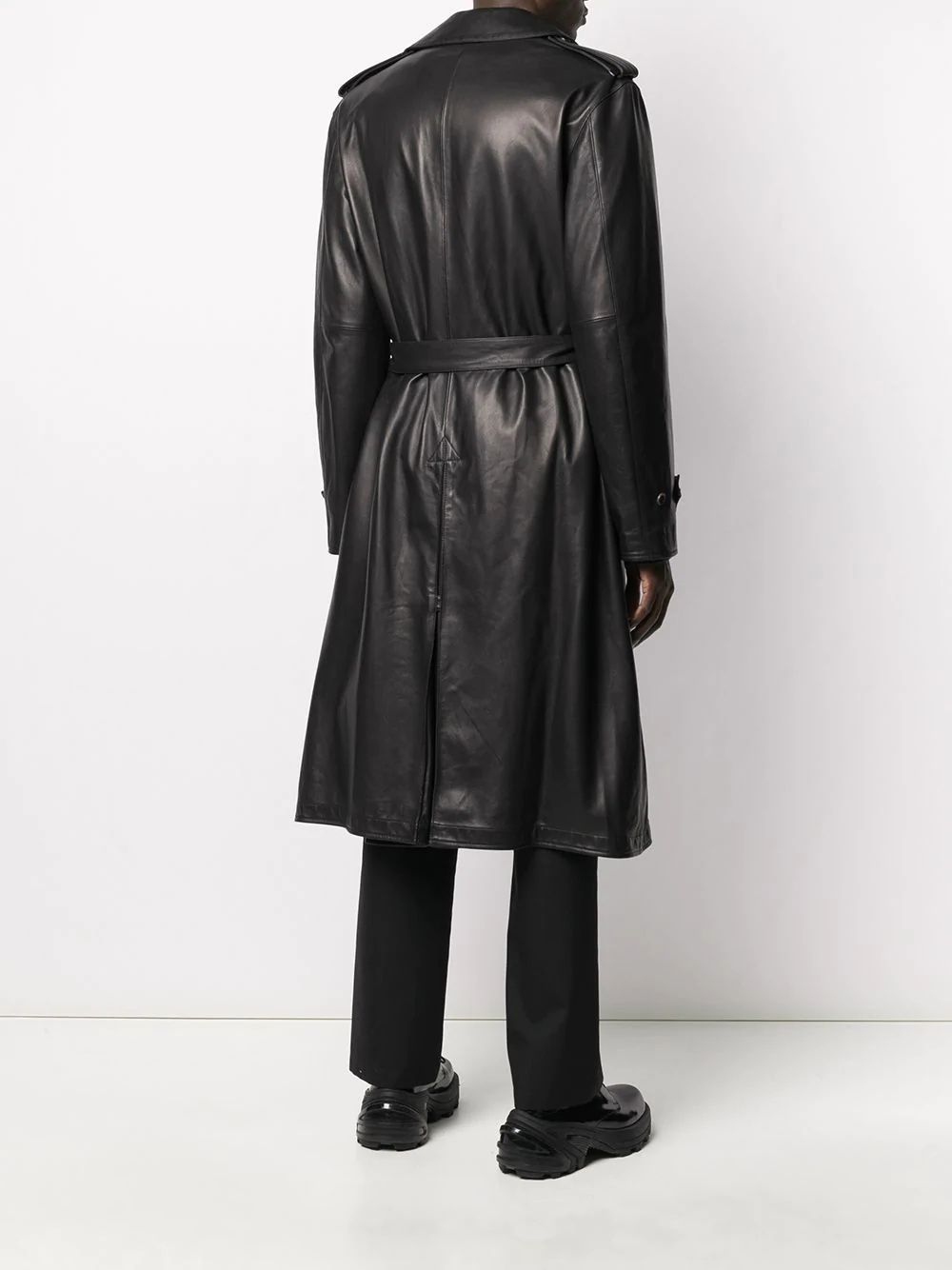 belted trench coat  - 4