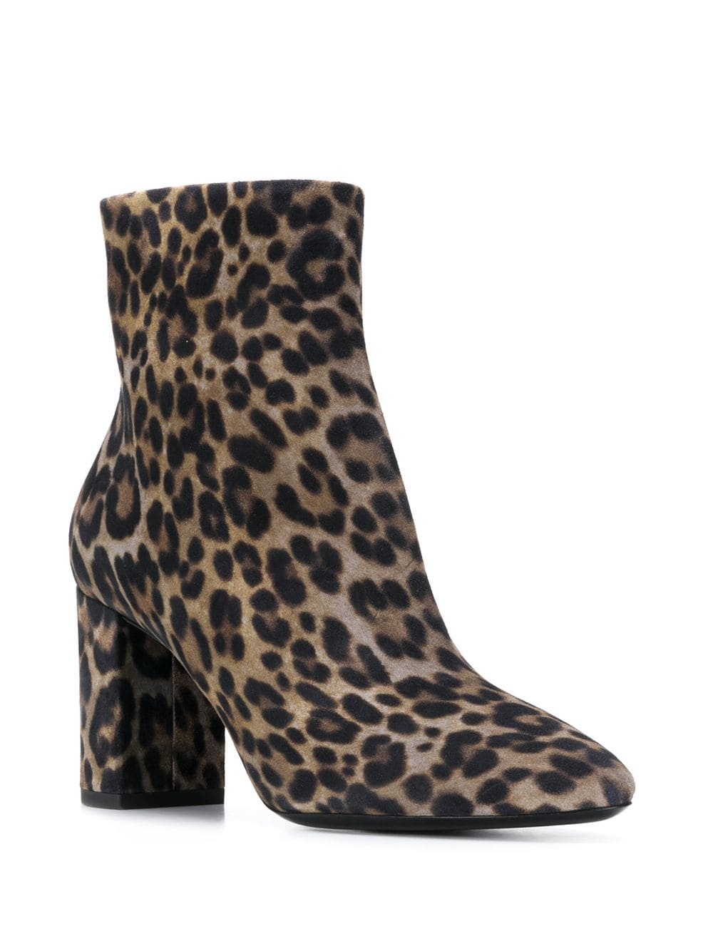 Lou 75mm leopard print boots - 2