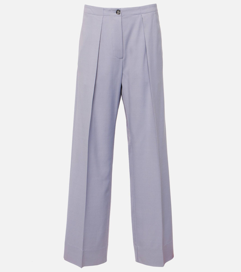 wide-leg tailored trousers - 1