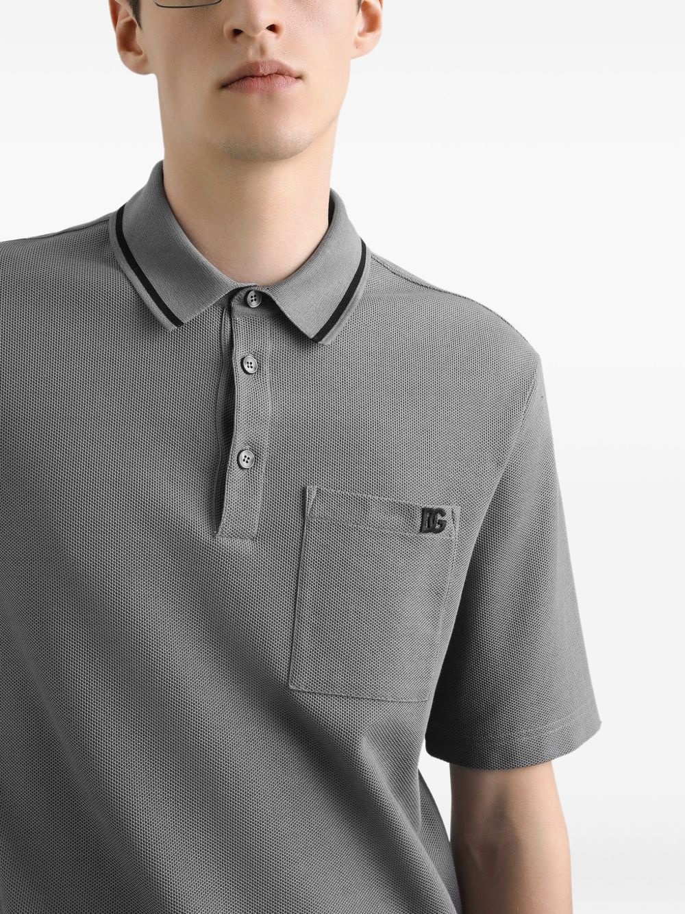 cotton polo shirt - 4