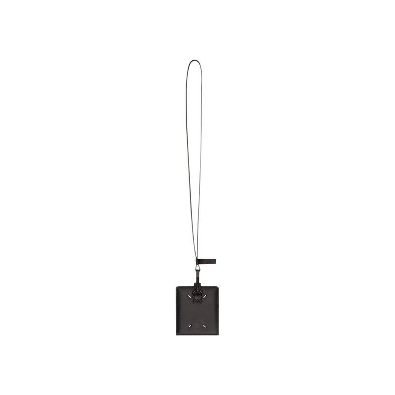 Maison Margiela Lanyard Strap Wallet 'Black' - 1