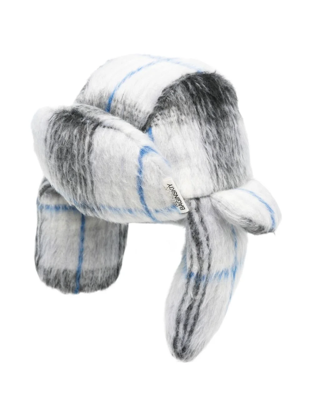 checked hat - 1