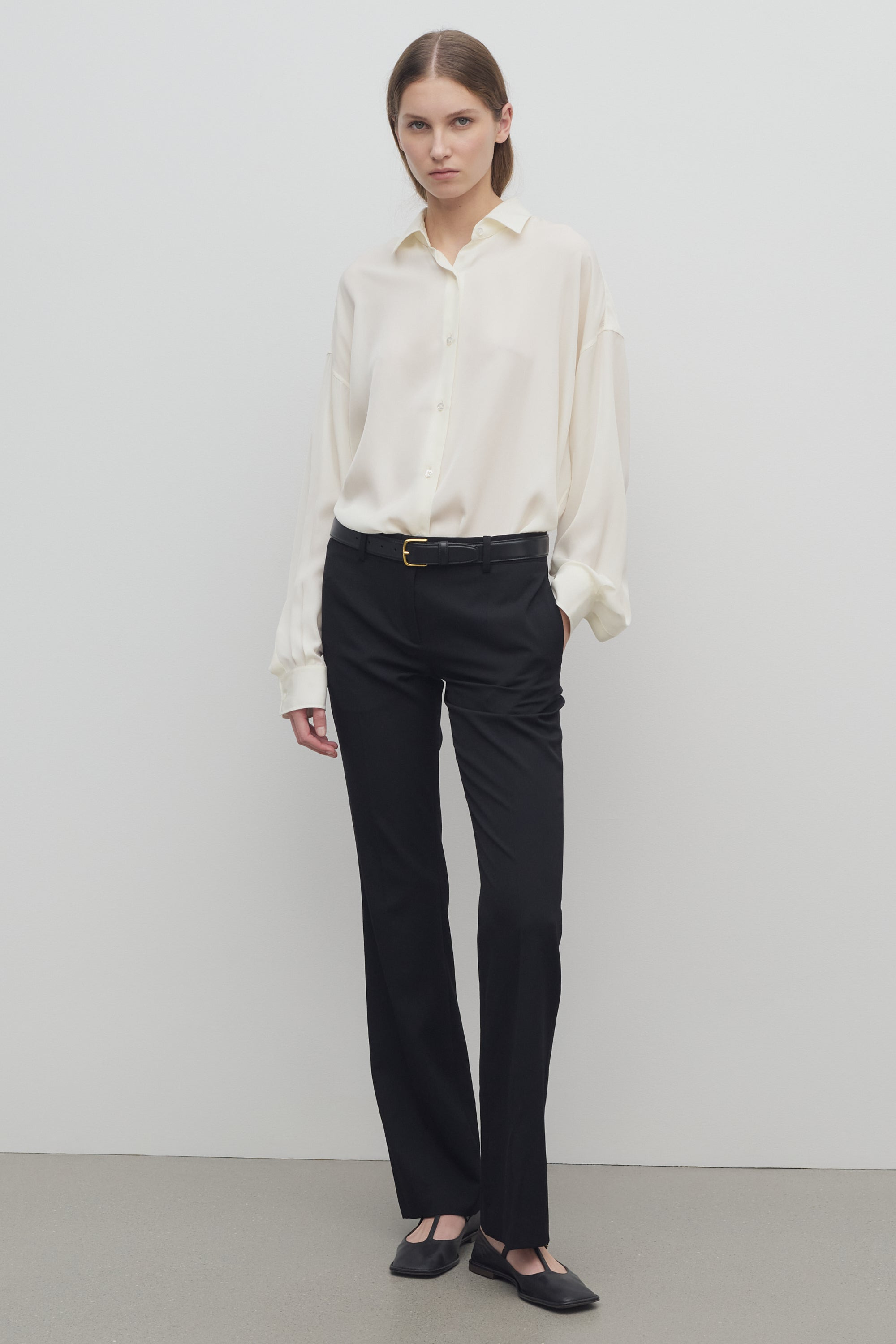 Lyndi Pant in Wool - 3