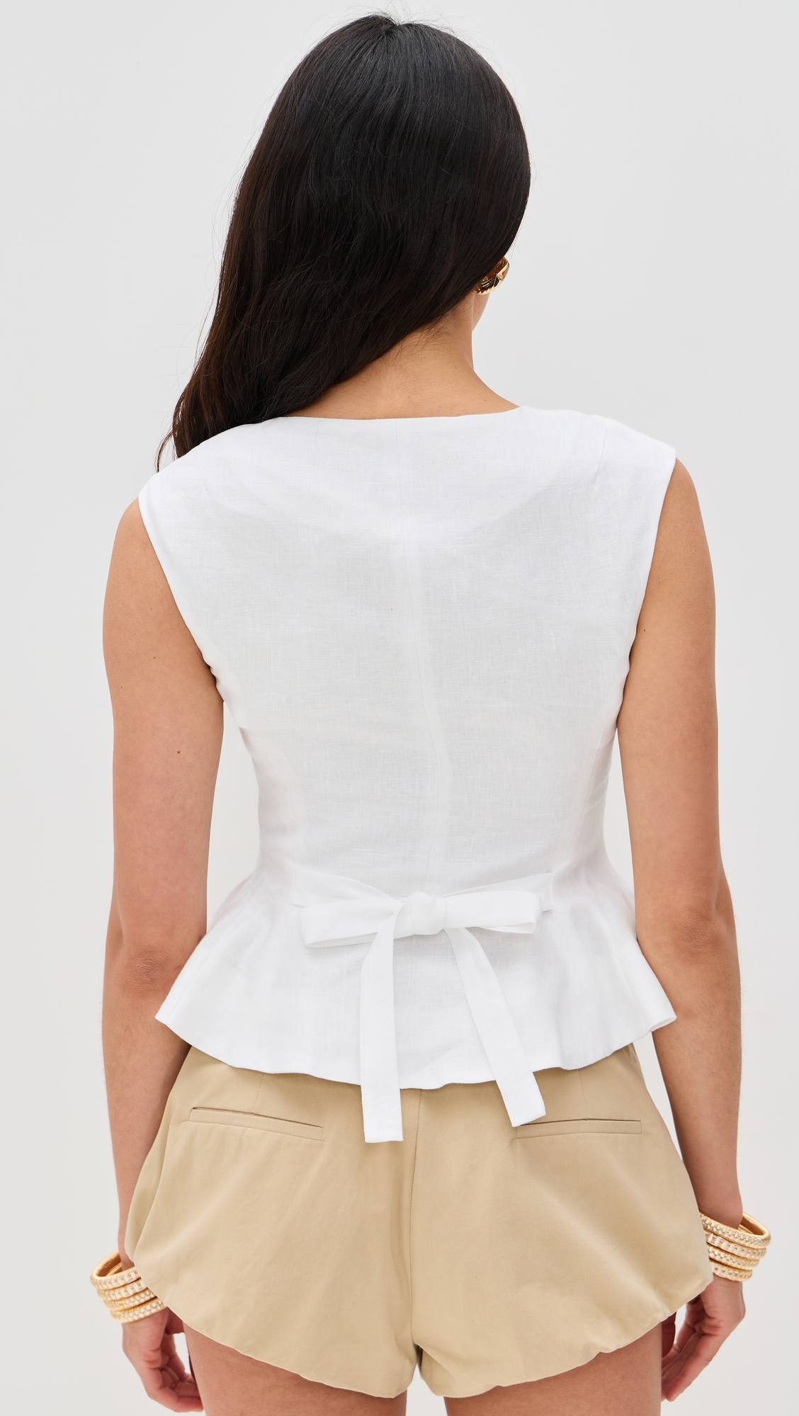 Paolina Linen Top - 2