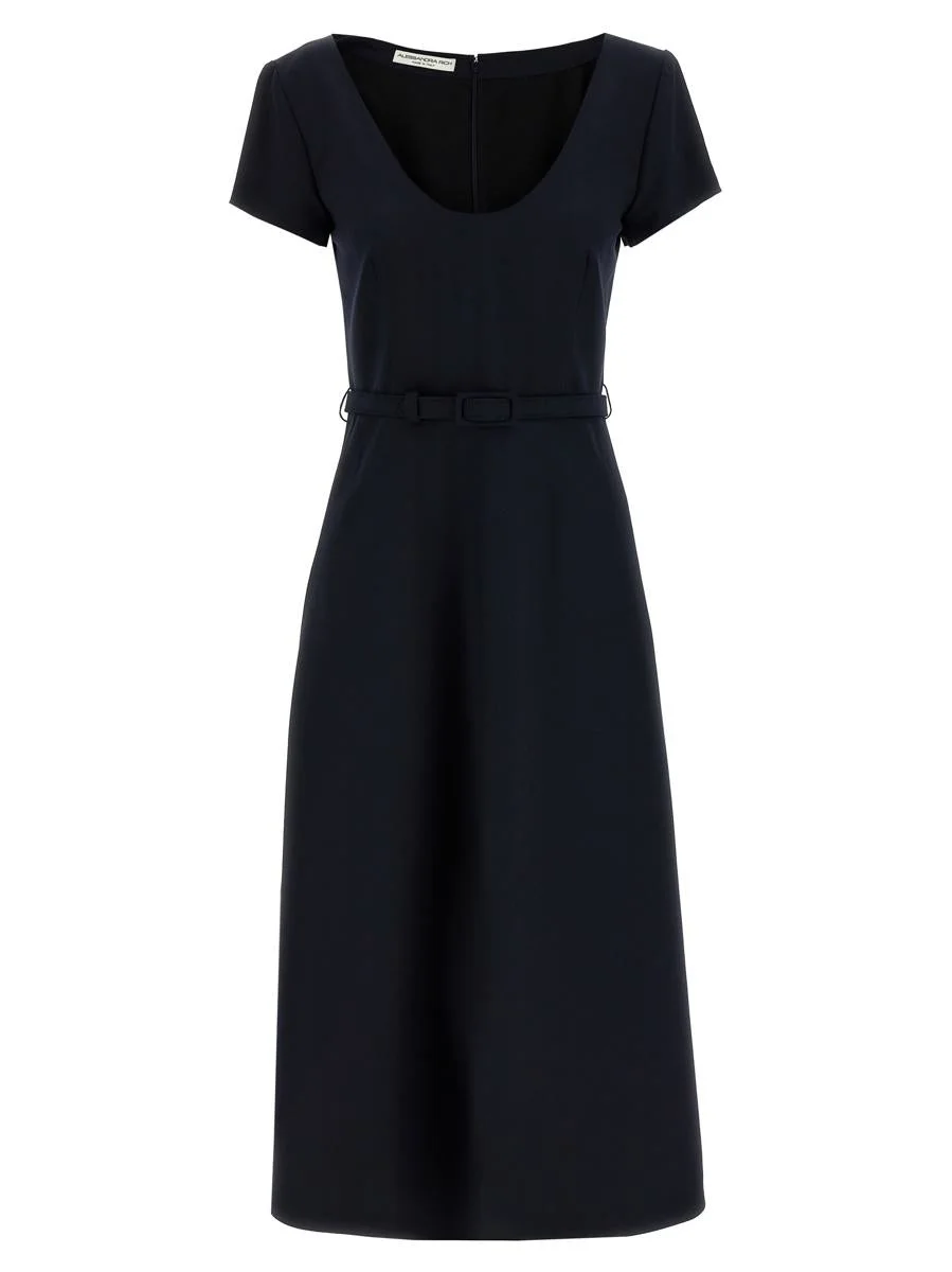 Alessandra Rich Belt Dress - 1