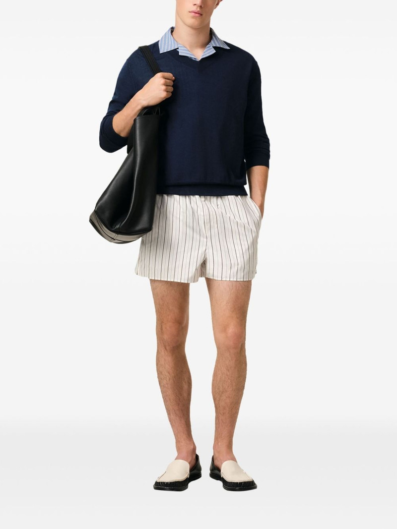 AMI Paris Ami de Coeur-embroidered sweater outlook