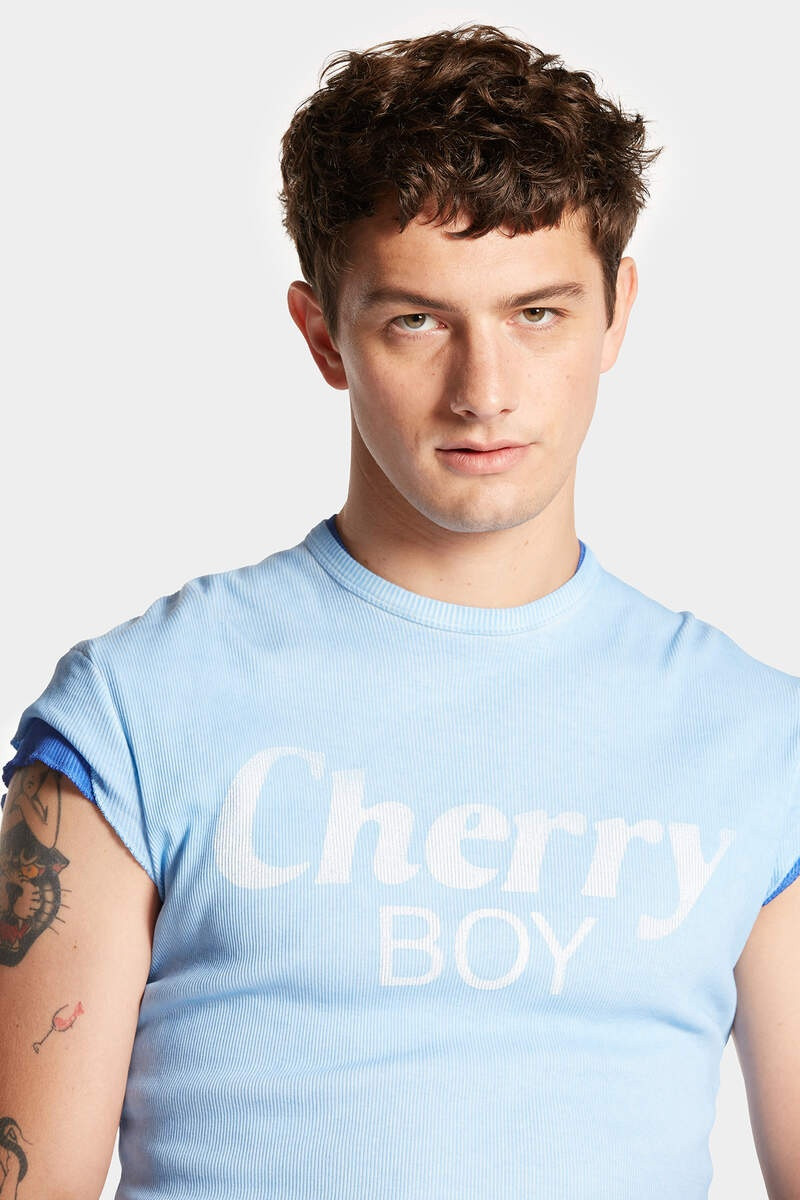 CHERRY BOY CHOKE FIT T-SHIRT 6