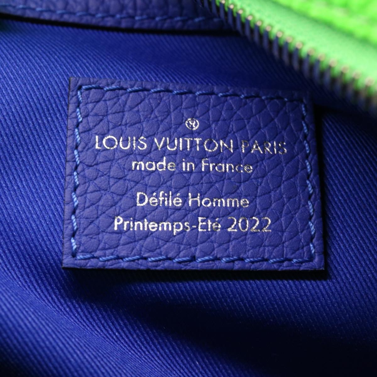 LOUIS VUITTON Monogram Illusion Keepall Tote Bag Neon Green M59688 - 11
