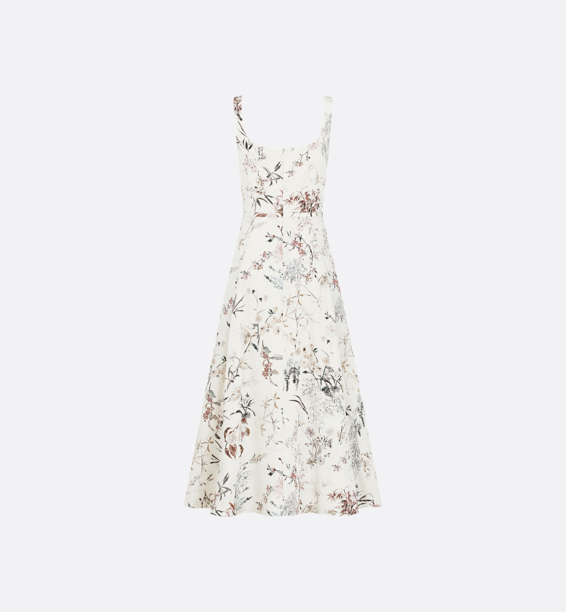 Mid-Length Belted Dress - 6