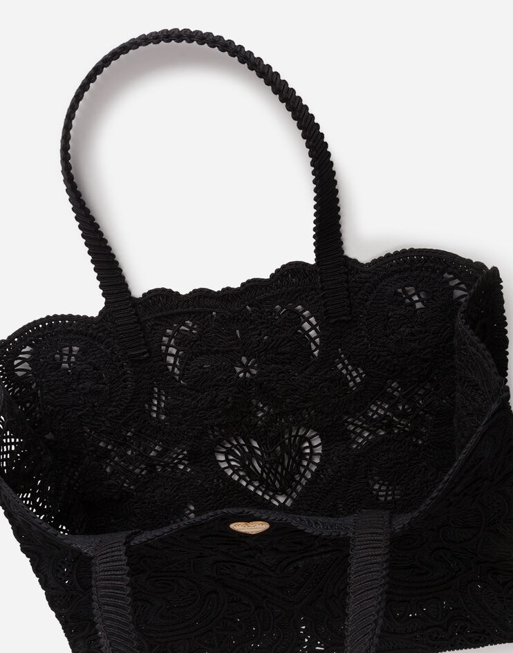 Large cordonetto lace Beatrice bag - 4