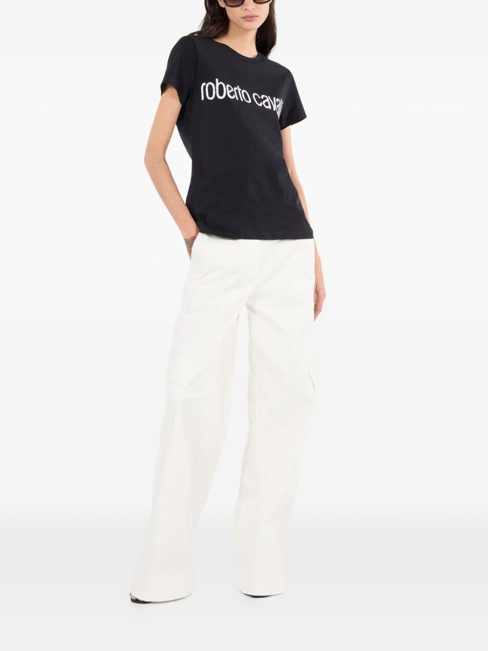 python-print cargo trousers - 2