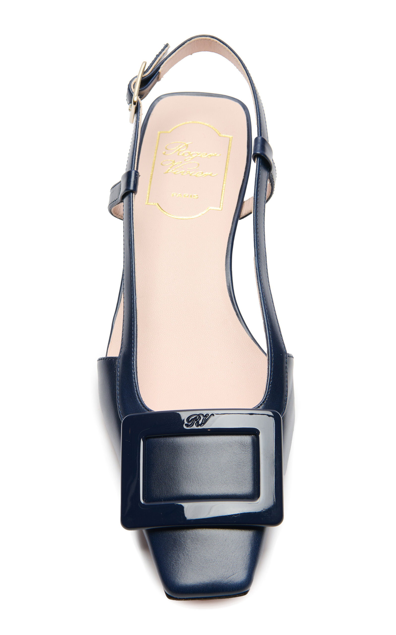 BV Leather Slingback Flats blue - 2